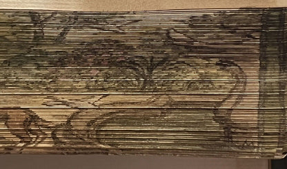 In Praise of Gardens Fore-Edge Painting