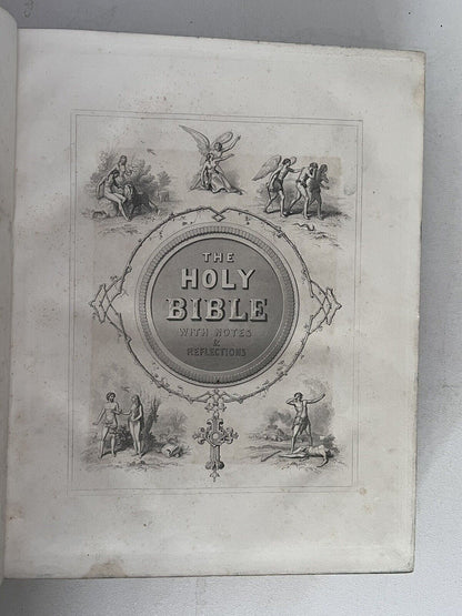 Antique King James Bible c1860