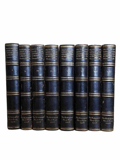 Plutarch's Lives 1928 Shakespeare Head Press 1/100 Signed Limited Edition