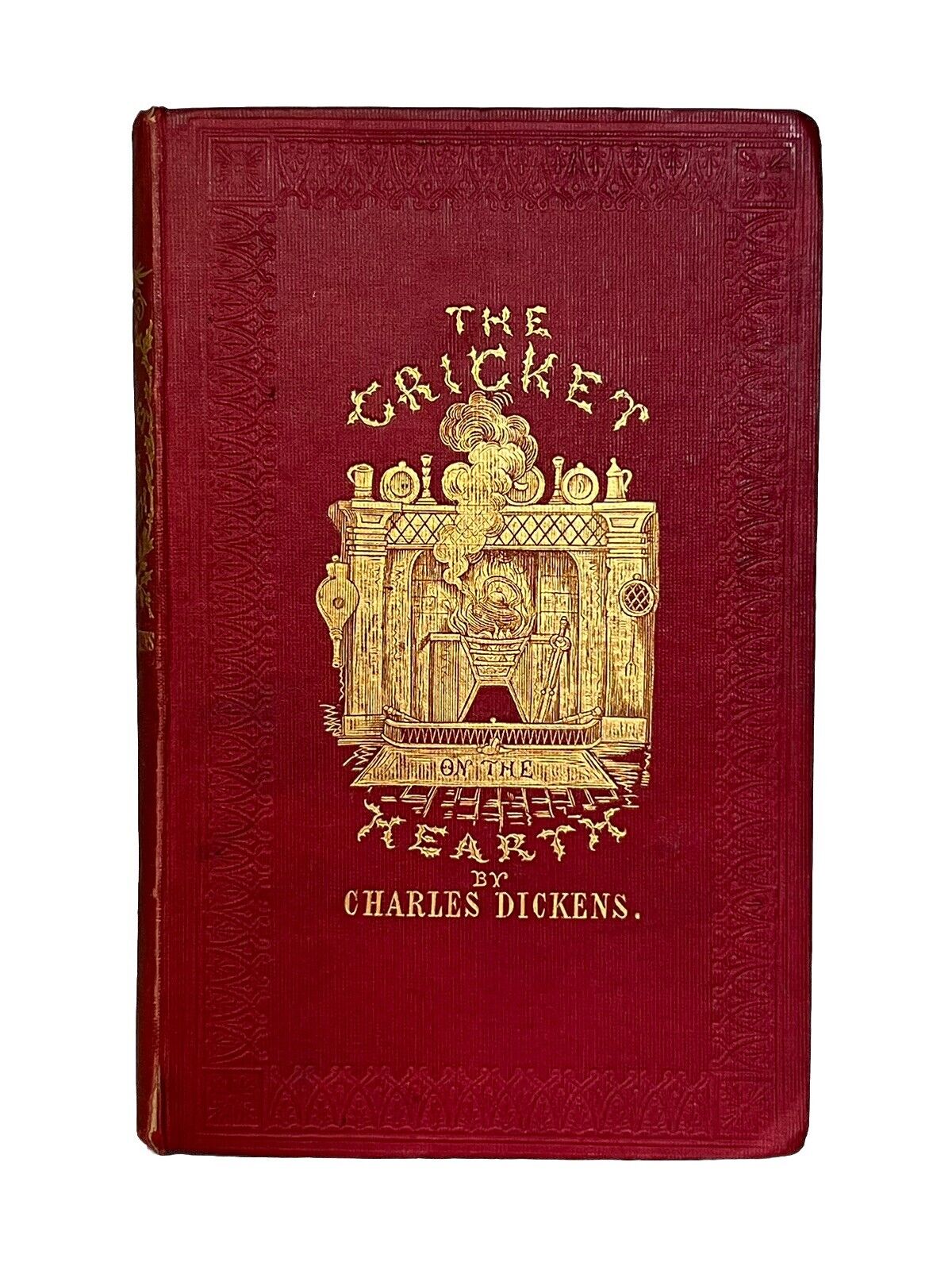 The Cricket on the Hearth by Charles Dickens 1846 First Edition Original Cloth