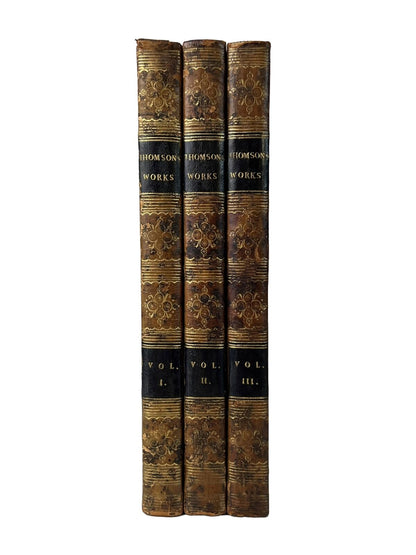 The Works of James Thomson in 3 Vols 1802-1803