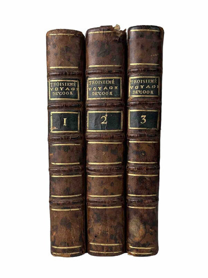 The Third Voyage of Captain Cook 1785 Very Rare Pirated Edition