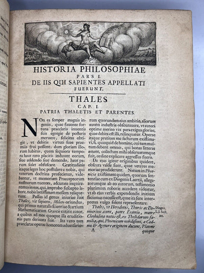 The History of Philosophy by Thomas Stanley 1711