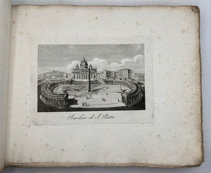 Engraved Views of Rome 1830 First Edition