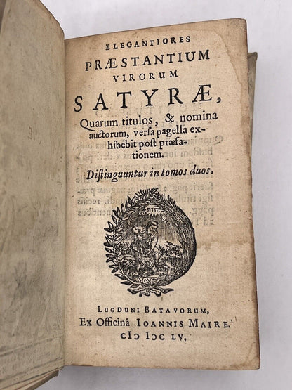 Satires of Various Writers 1655