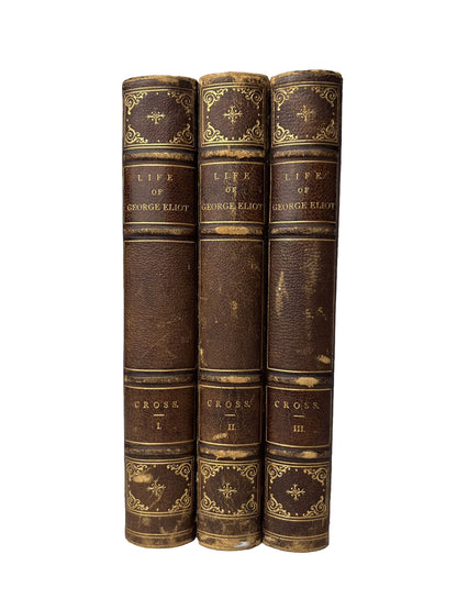 The Life of George Eliot by J.W. Cross 1885 First Edition