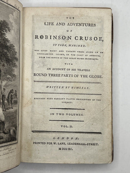 Robinson Crusoe by Daniel Defoe 1790