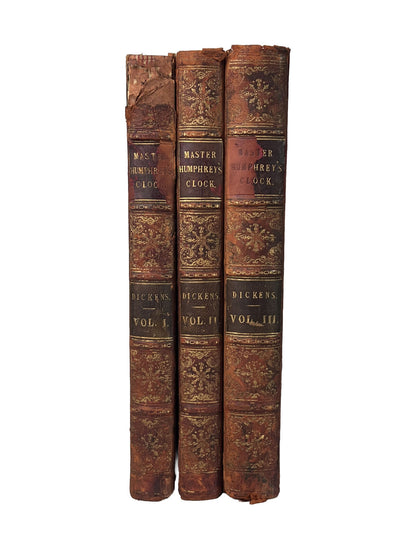 Master Humphrey's Clock by Charles Dickens 1840-41 First Edition with Barnaby Rudge