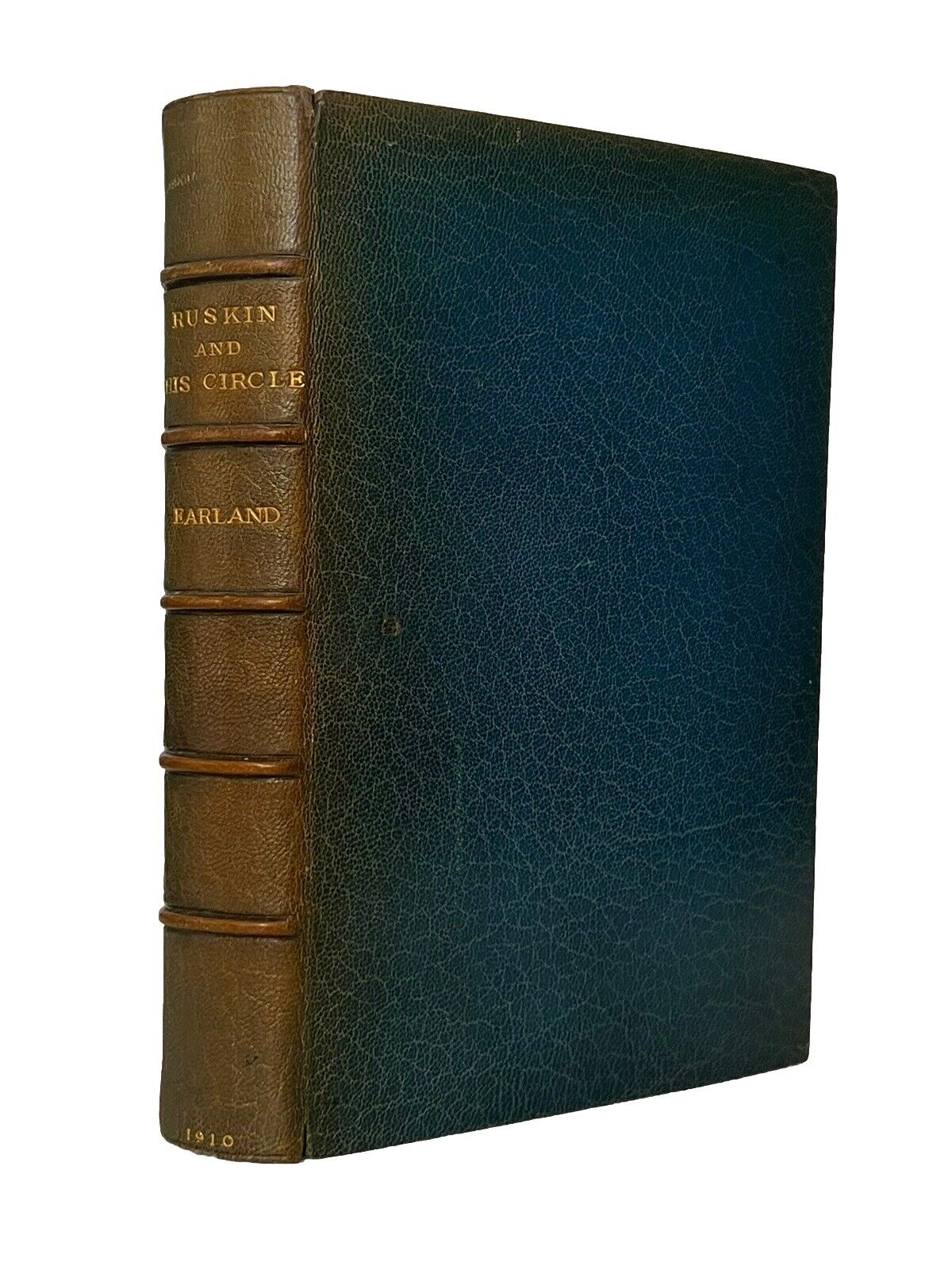 FORE EDGE PAINTING: Ruskin and His Circle 1910