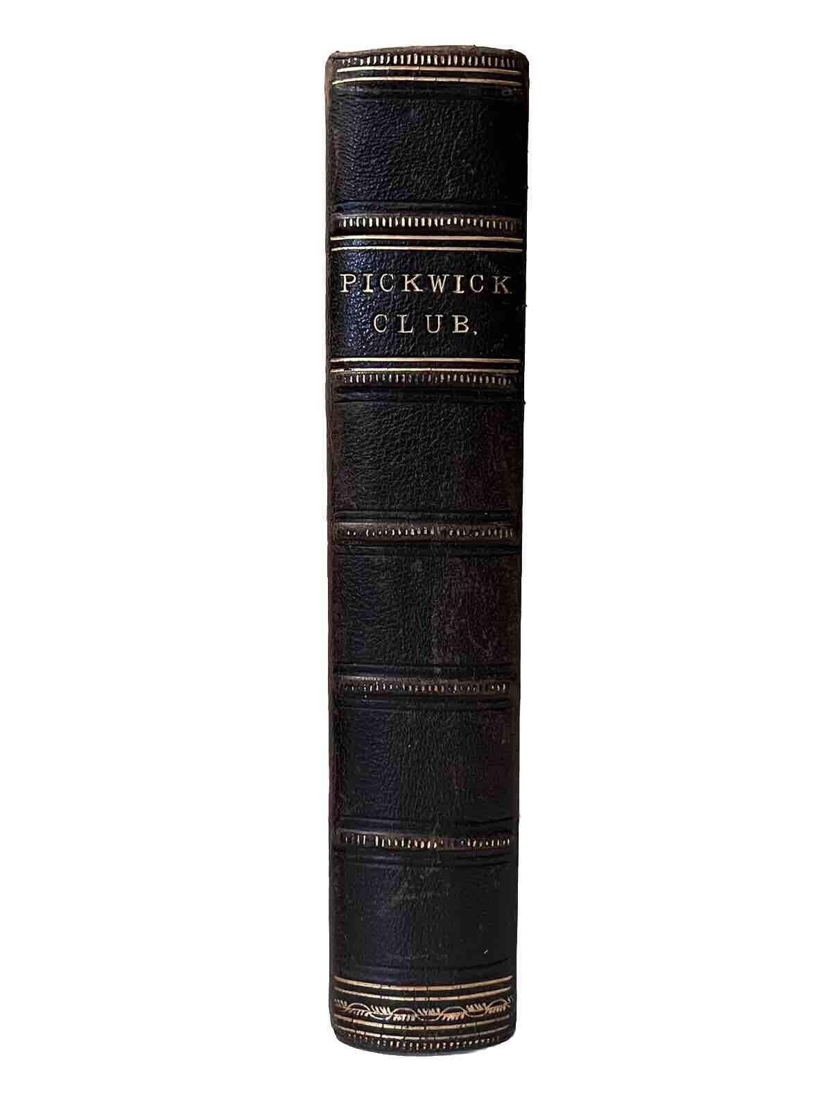 The Pickwick Papers by Charles Dickens 1837 First Edition Very Clean Copy