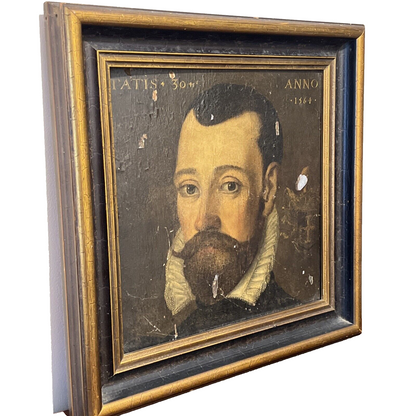 Portrait of a Gentleman c.1564; English School - perhaps Sir Francis Walsingham