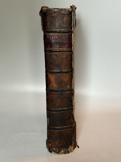 Burnet's History of His Own Time 1724 First Edition