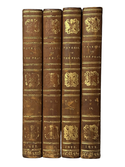 Peveril of the Peak by Sir Walter Scott 1822 First Edition