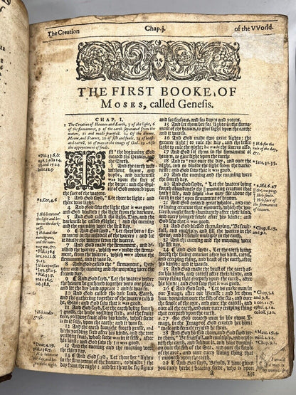 The King James Bible 1621 Rare Early Edition with Misprints