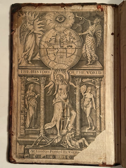 Walter Raleigh's History of the World 1614 (ie 1628) Fourth Edition