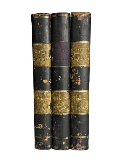 Quentin Durwood By Sir Walter Scott 1823 First Edition