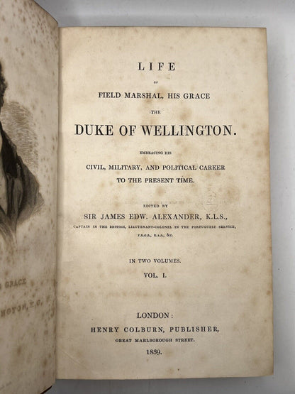 The Life of the Duke of Wellington 1839