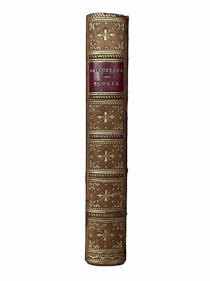 The Works of Sallust 1751 Foulis Press