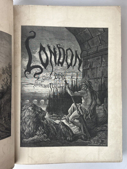 London by Gustave Doré 1872 First Edition