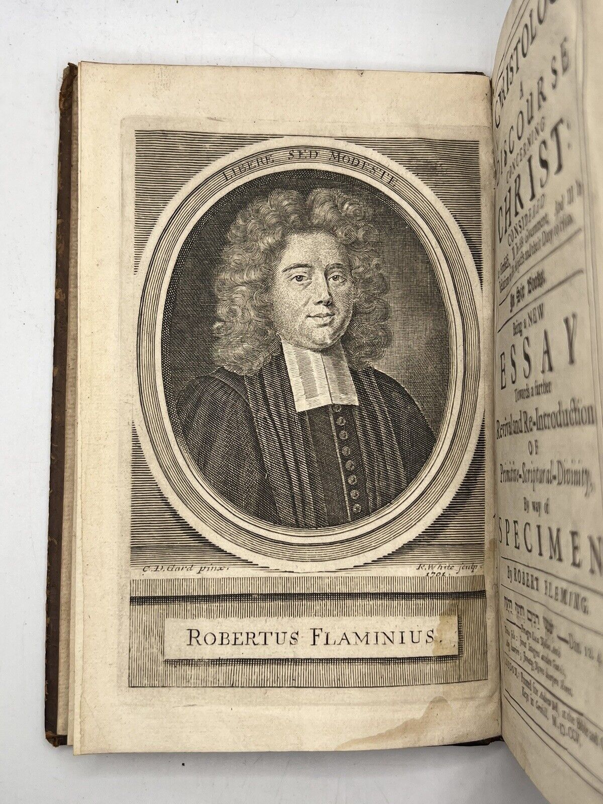 Robert Fleming's Christology 1705 First Edition