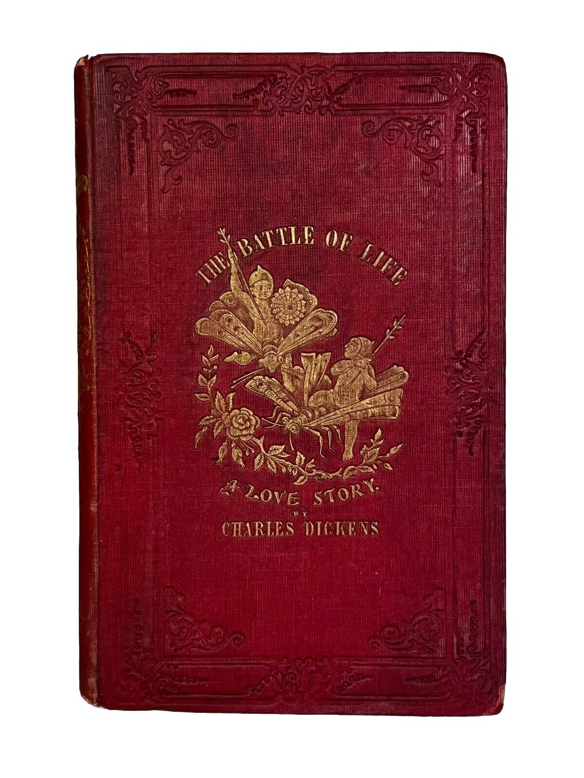 The Battle of Life by Charles Dickens 1846 First Edition Original Cloth