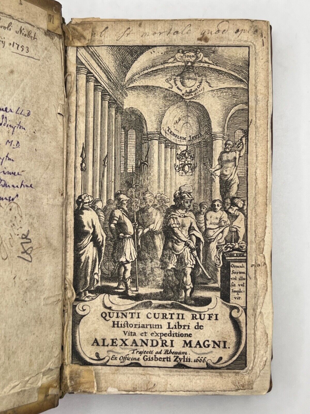 The History of Alexander the Great - Quintus Curtius Rufus 1666