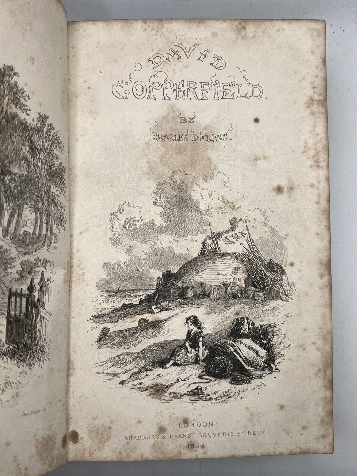 David Copperfield by Charles Dickens 1850 First Edition