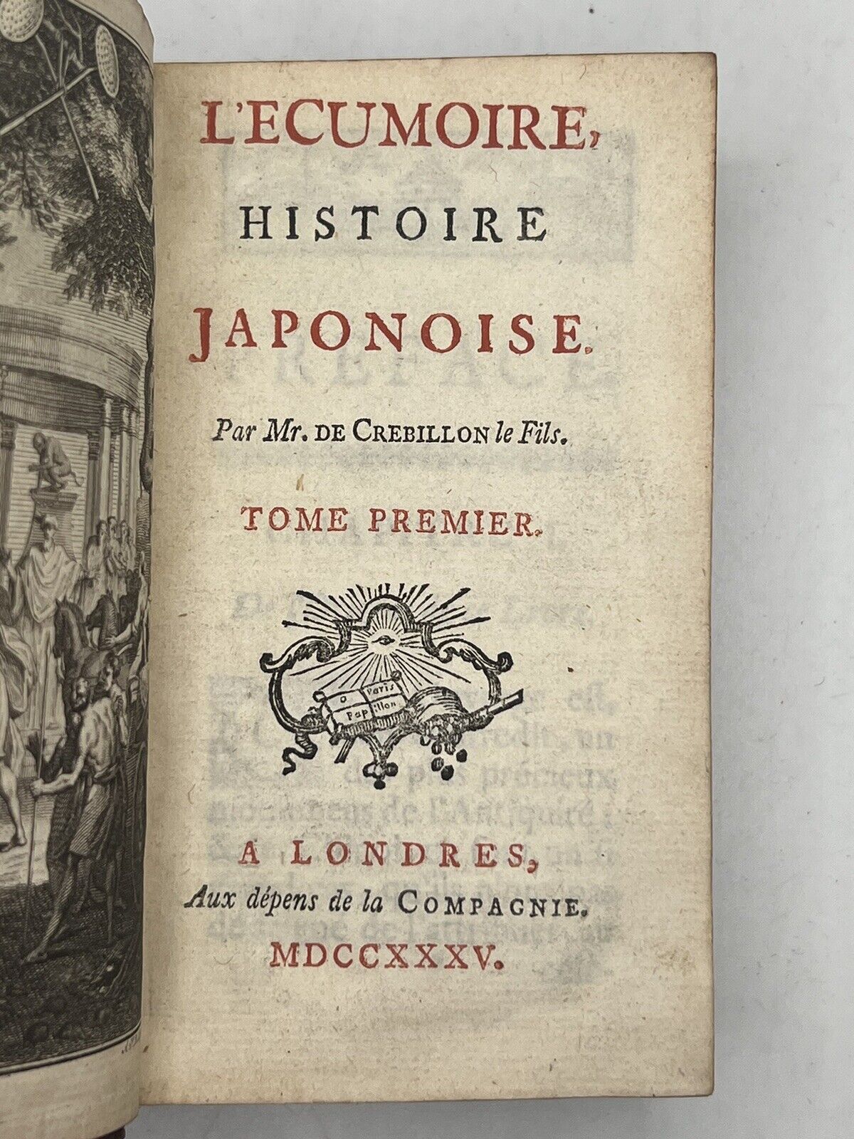 L'Ecumoire - A Japanese Story 1735 Crébillon