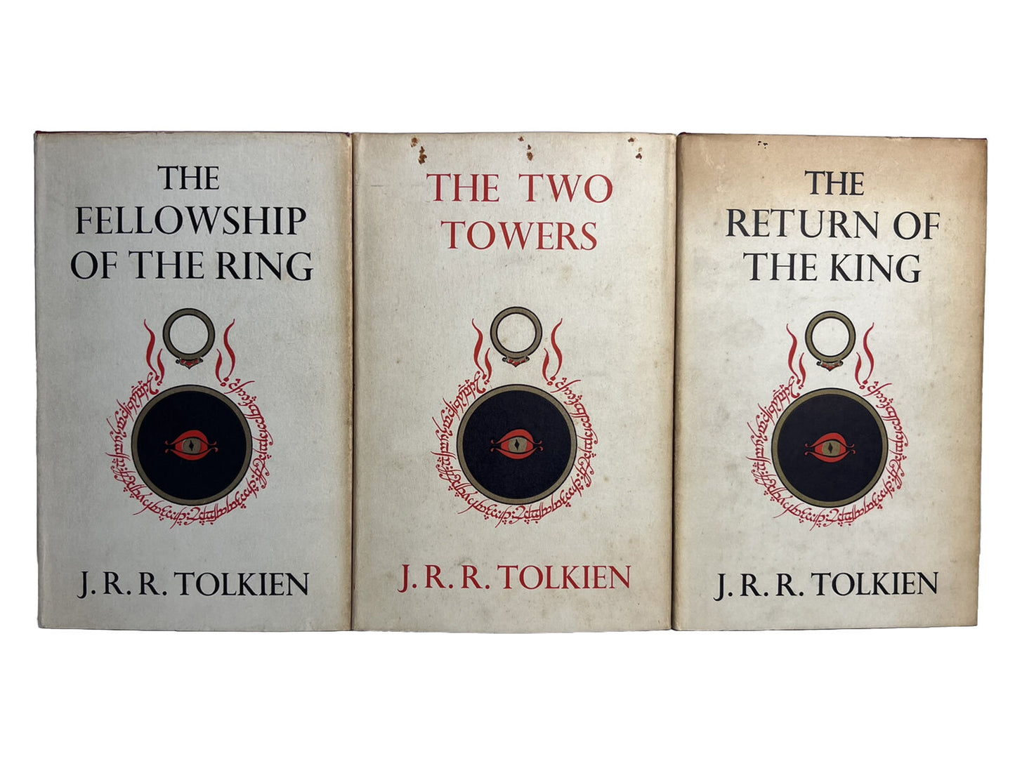 The Lord of the Rings by J.R.R. Tolkien; First Edition Set 11/8/7