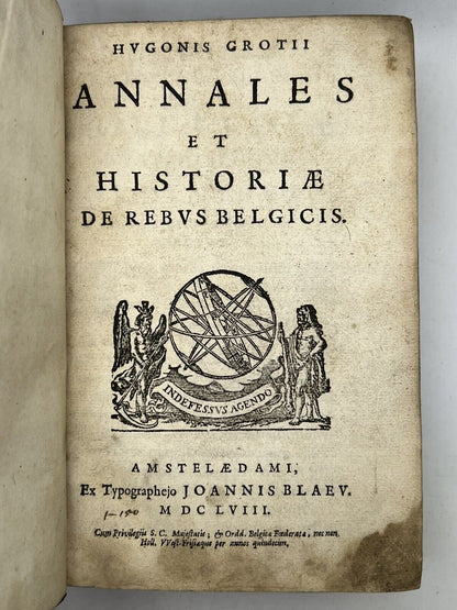 Hugo Grotius' Annals and Histories 1658