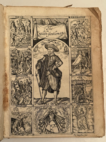 The English Gentleman by Richard Brathwait 1630 First Edition First Issue