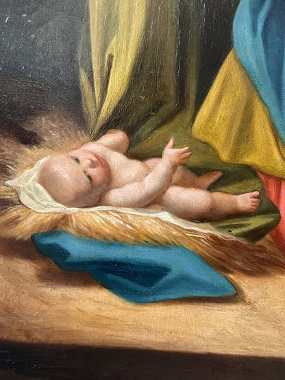 The Adoration of the Christ Child after Antonio da Correggio