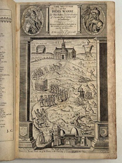 The History of the Holy Warre & Holy State by Thomas Fuller 1651-63 Fourth Editions