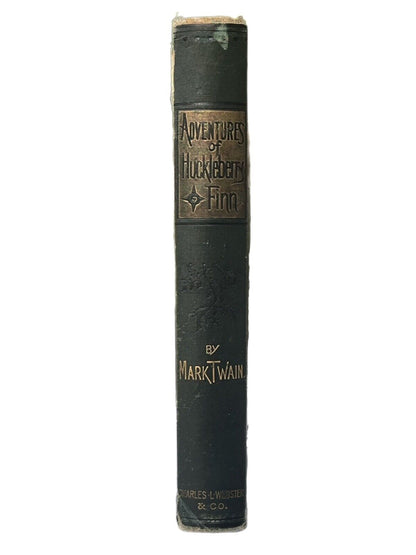 Huckleberry Finn by Mark Twain 1885 First American Edition in Original Cloth