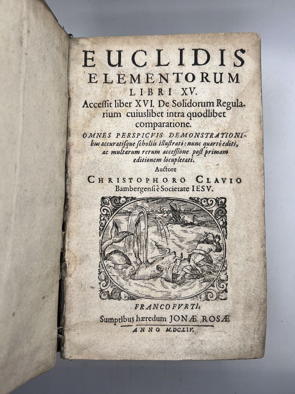 Euclid's Elements 1654