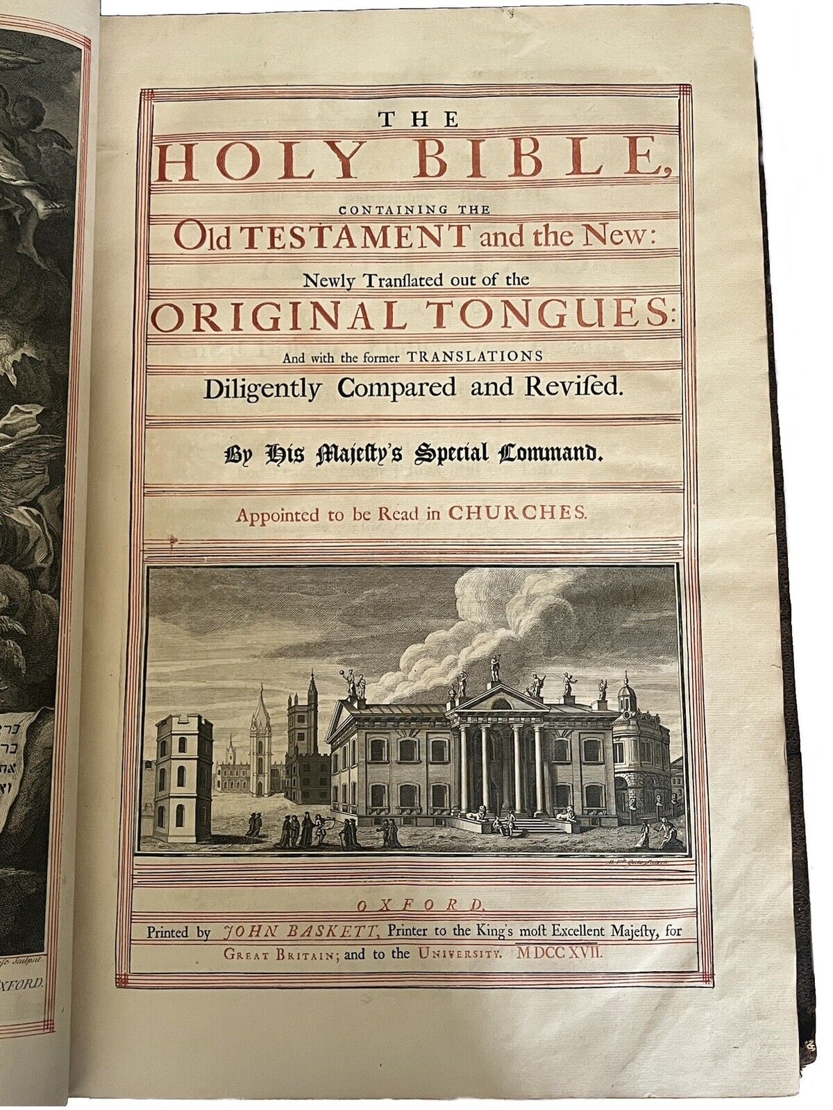 The Vinegar Bible 1716-1717 Fine Bindings