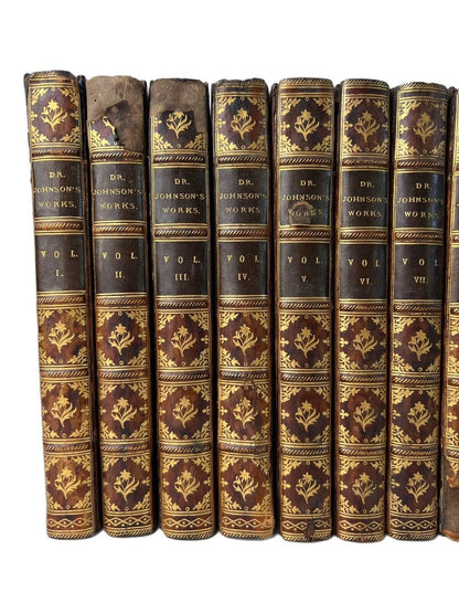 The Works of Samuel Johnson in 12 Vols 1801 The Arthur Murphy Edition