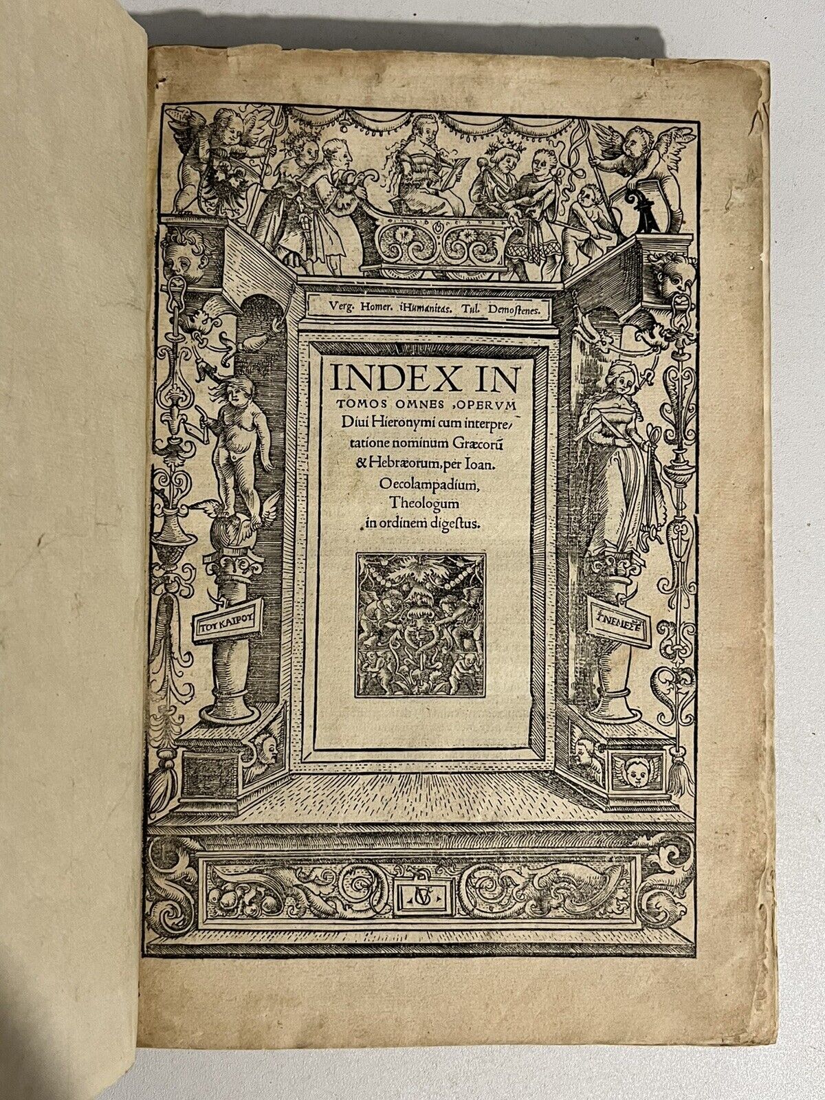 Index to St. Jerome 1520 Froben