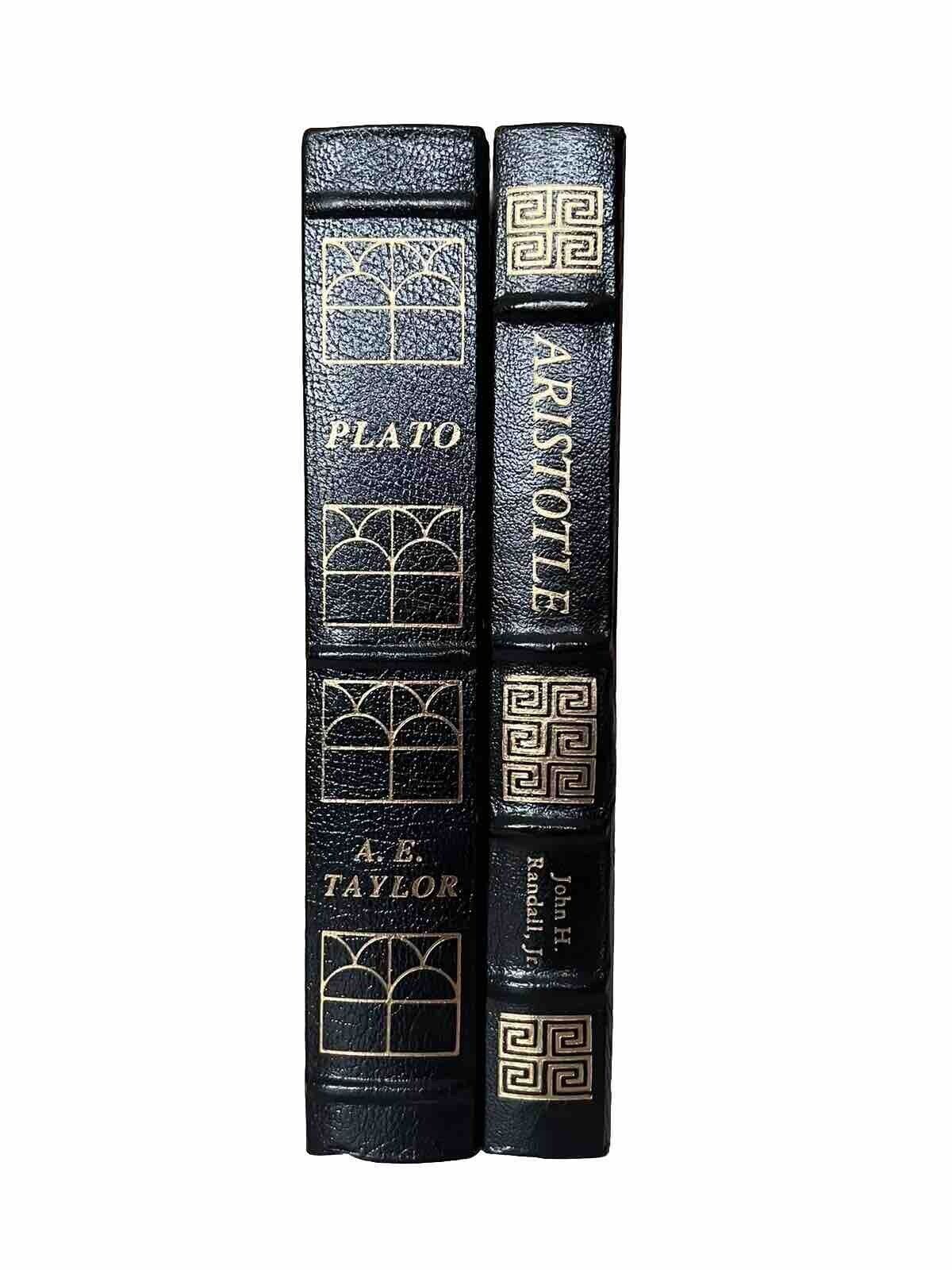 Plato and Aristotle Biographies - Easton Press 1990-91 Ancient Philosophy