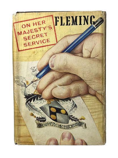 On Her Majesty's Secret Service by Ian Fleming 1963 First Edition First Impression