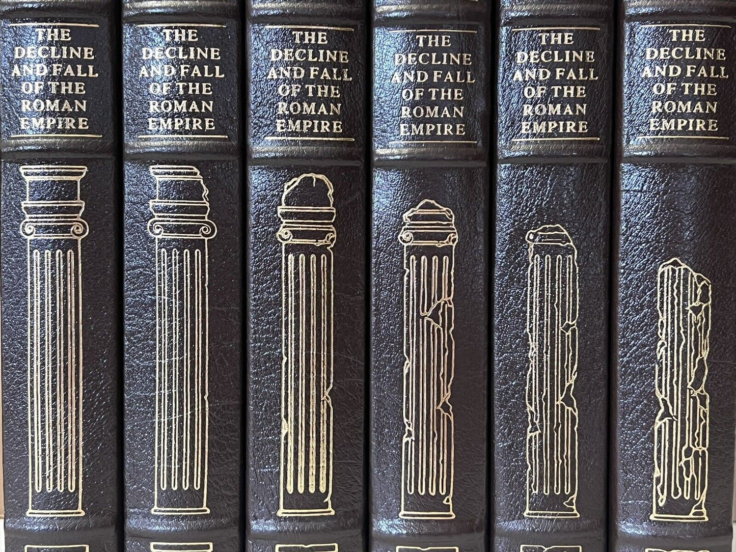 The Decline and Fall of the Roman Empire by Edward Gibbon 1974 Easton Press