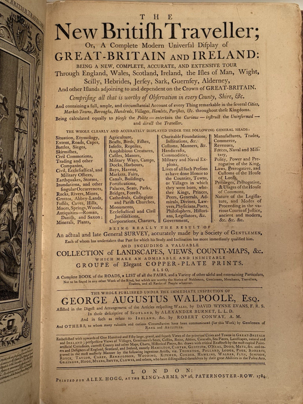 The New British Traveller 1784
