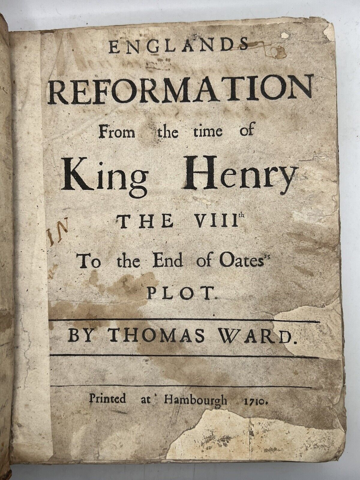 England's Reformation by Thomas Ward 1710