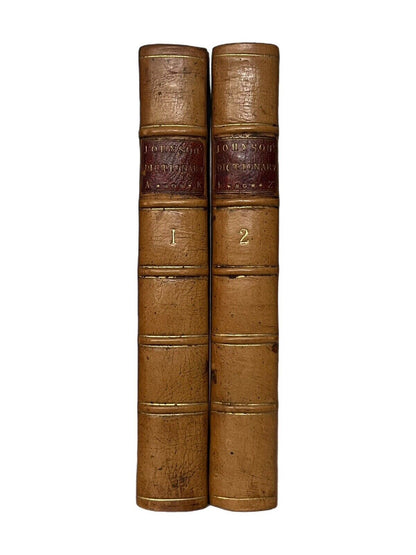 Samuel Johnson's Dictionary 1767 Third Edition