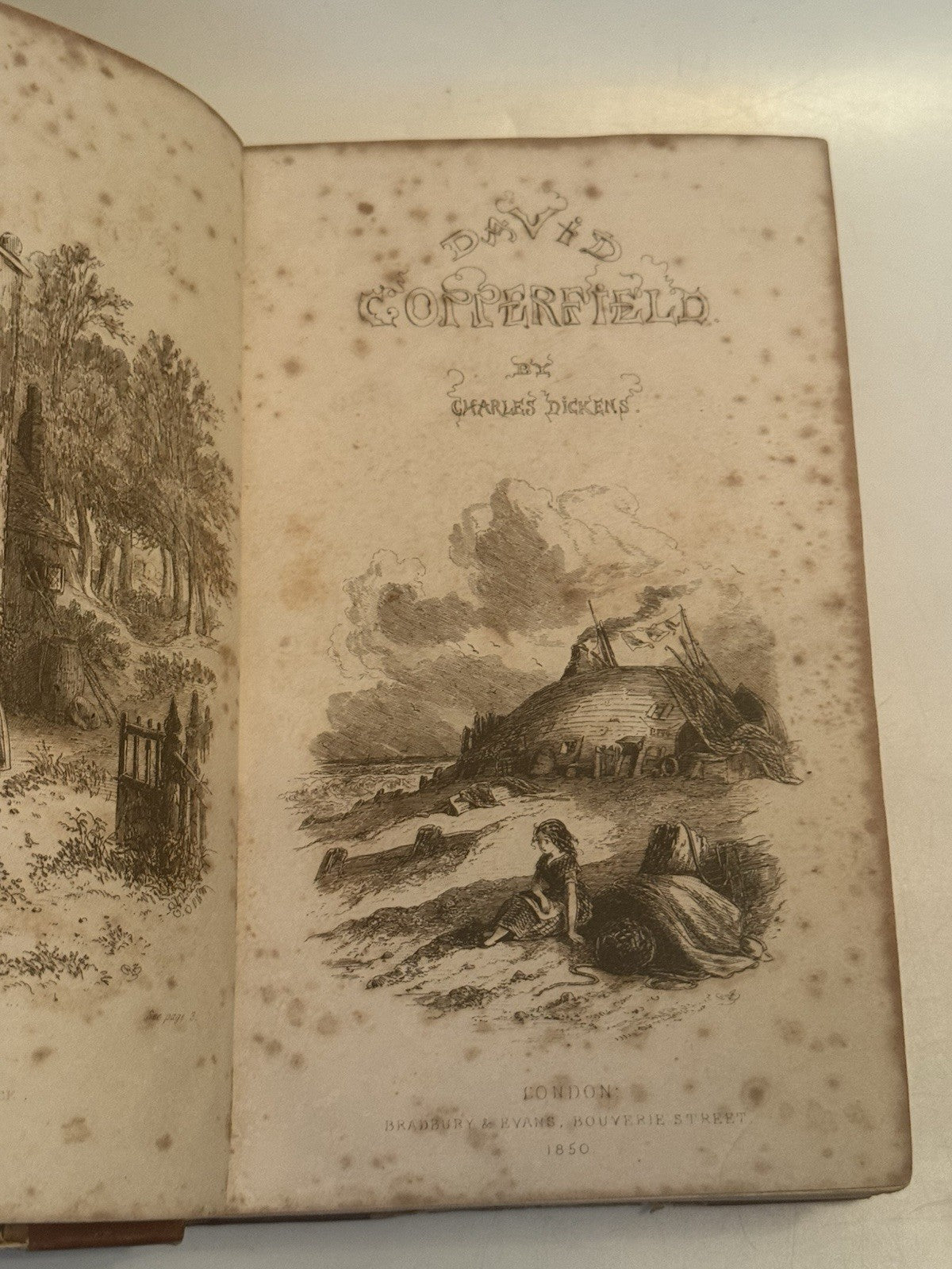 David Copperfield by Charles Dickens 1850 First Edition