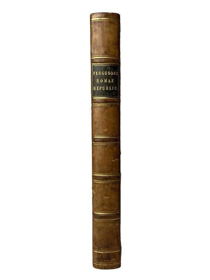 The History of the Roman Republic by Adam Ferguson 1825