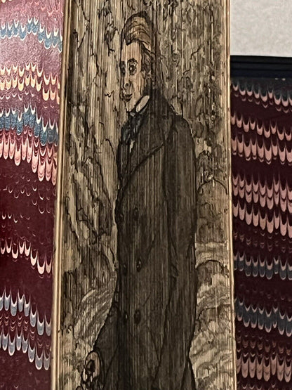 John Ruskin's Lectures on Art 1887 Fore-Edge Painting