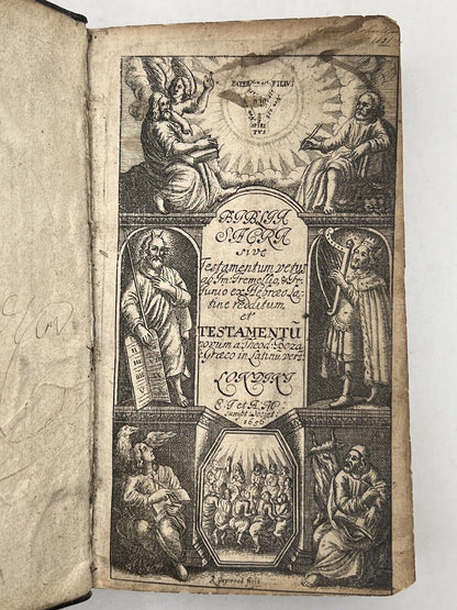 Biblia Sacra: The Bible 1656