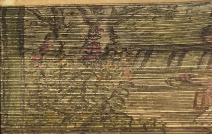 In Praise of Gardens Fore-Edge Painting