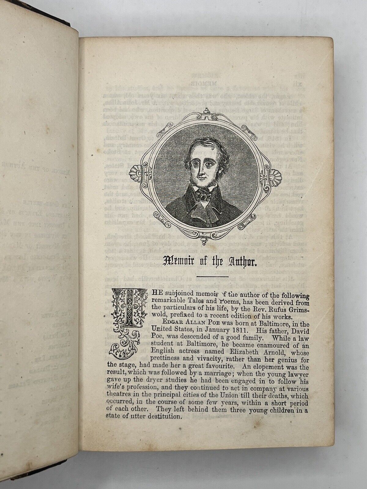 Tales of Mystery and Imagination by Edgar Allan Poe 1852 First Edition